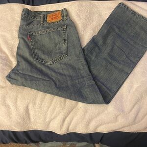 Levi's Men's Straight Blue Jeans